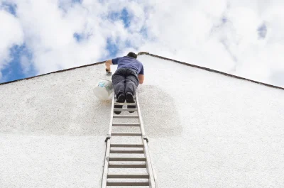 Peinture extérieure à Gergy — façades et ravalement